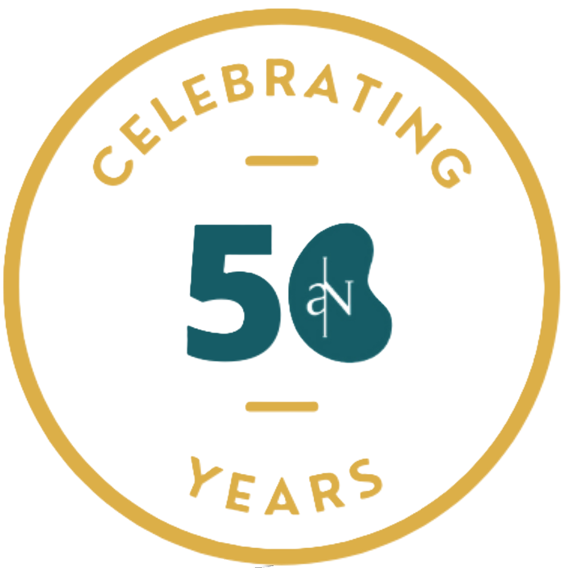AIN 50 years emblem